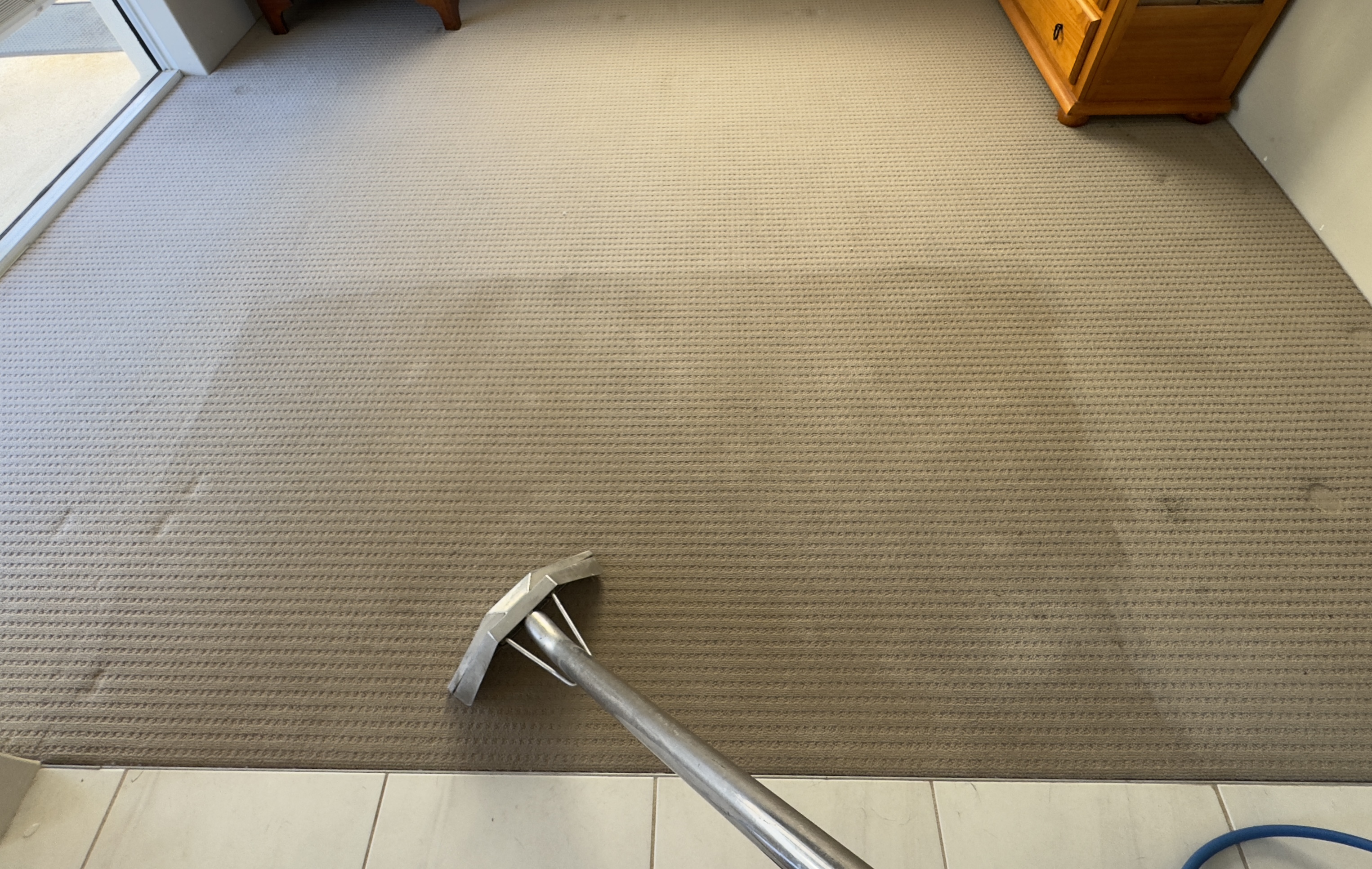 Carpet rinsing